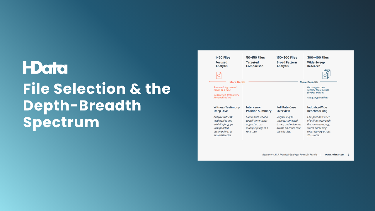 How File Selection Shapes Your Regulatory AI Results